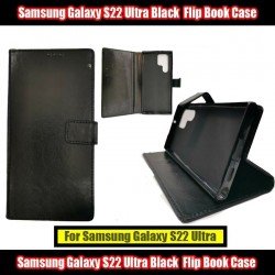 Samsung Galaxy S22 Ultra 5G SM-S908B Lightweight Leather Wallet Case Stand Flip Book Cover Slim Fit Look